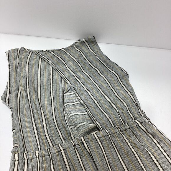 Prana Ecotropics Dress Stellar Stripe Open Back Midi S NWT Organic - Picture 5 of 16